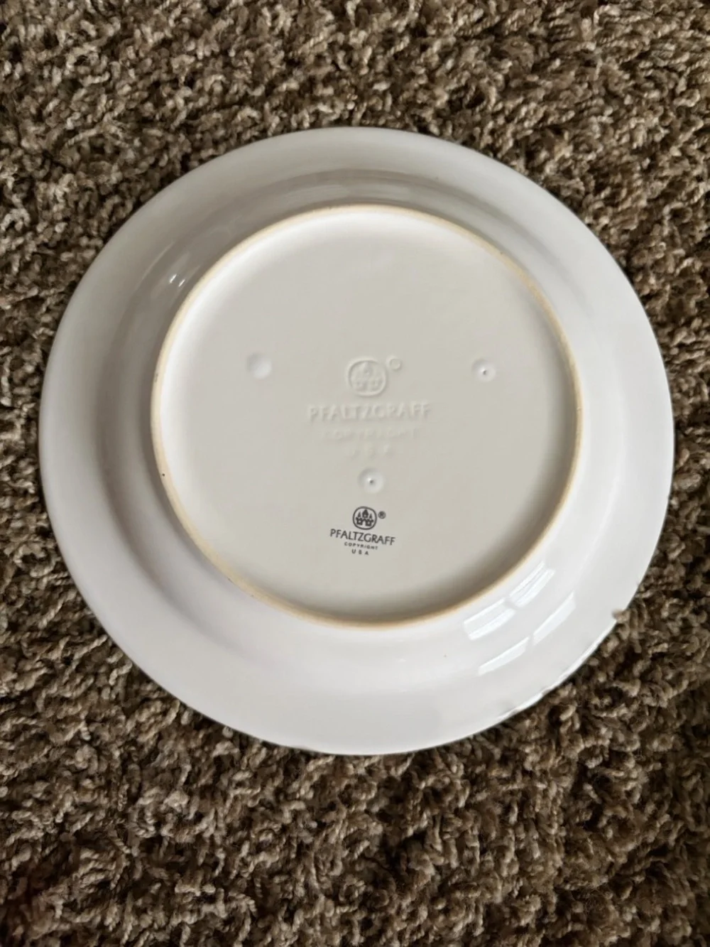 Pfaltzgraff Hopscotch Salad Plates 9”
